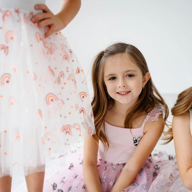 Han Frill Tutu Dress- White