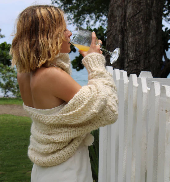 Cara Cardigan-100% Merino Wool