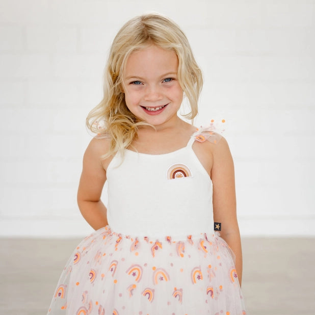 Han Frill Tutu Dress- White