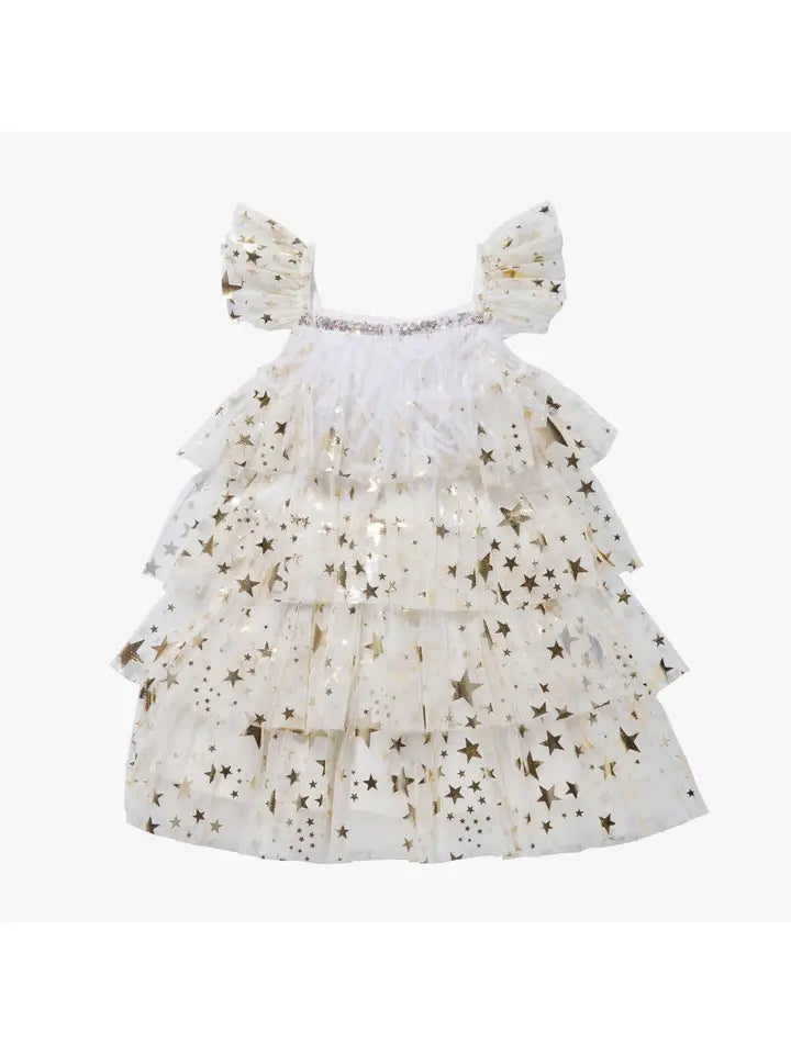Layered Dress-Ivory Star
