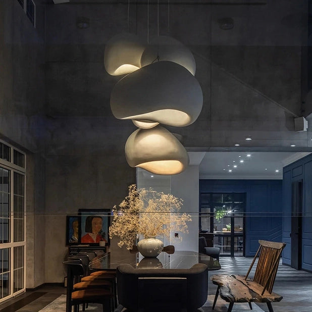 Wabi Sabi Pendant Light-White