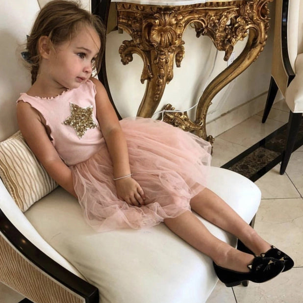 Ph Star Tutu Dress- Ivory