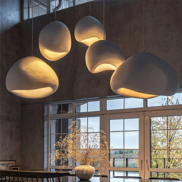 Wabi Sabi Pendant Light-White