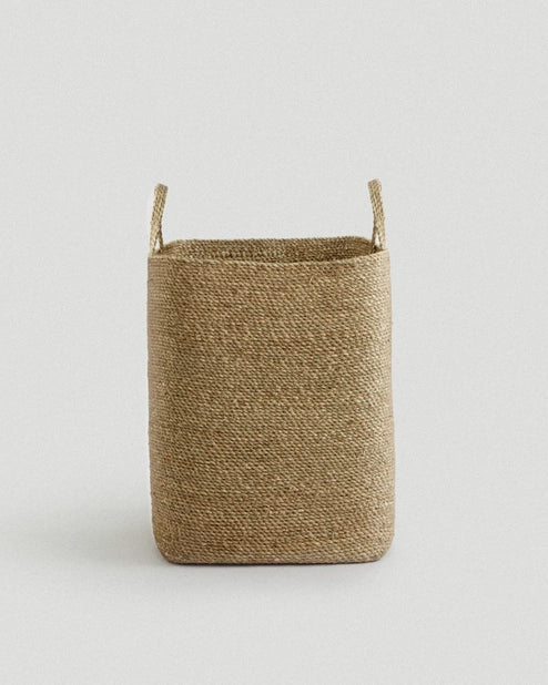 Set of 2 Souk Square Seagrass Baskets