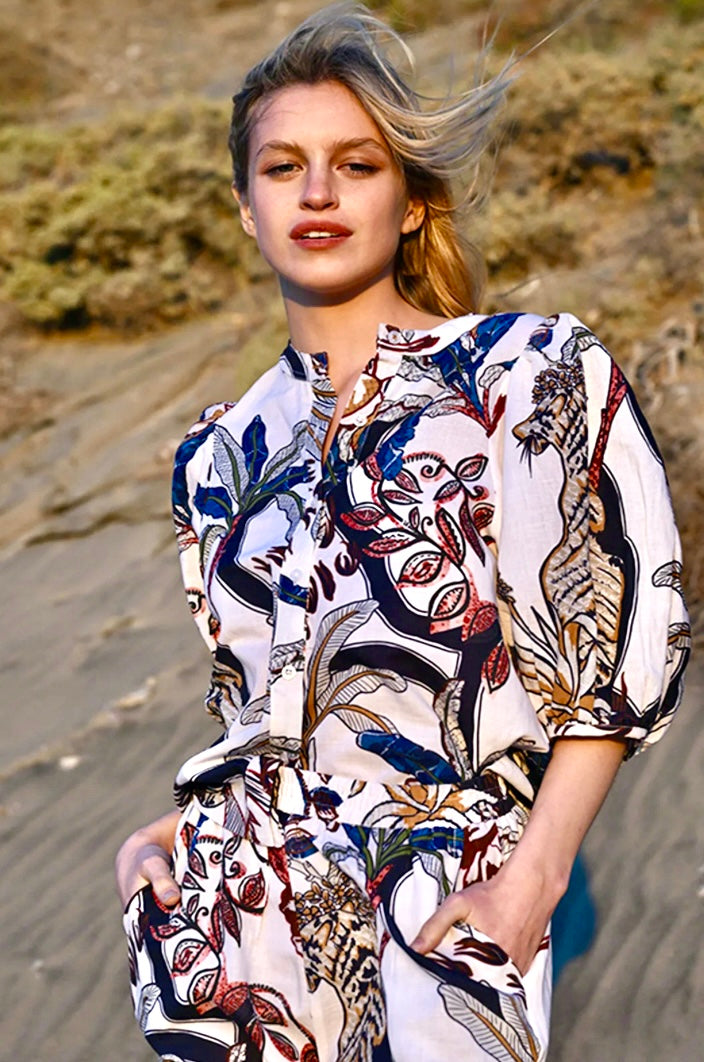 BALLOON SHIRT COLOR TIGER