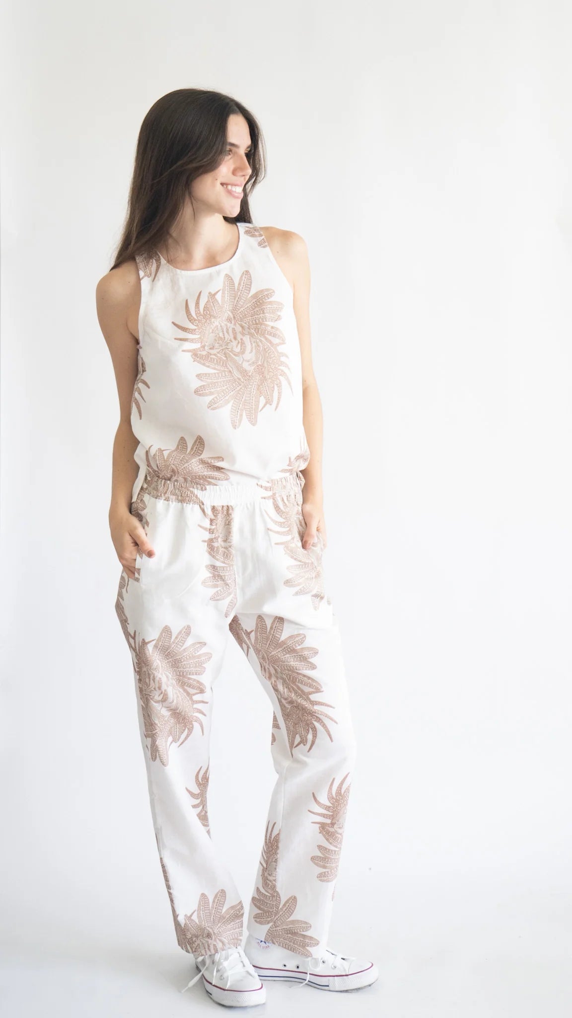 TANK TOP GREEK WHITE