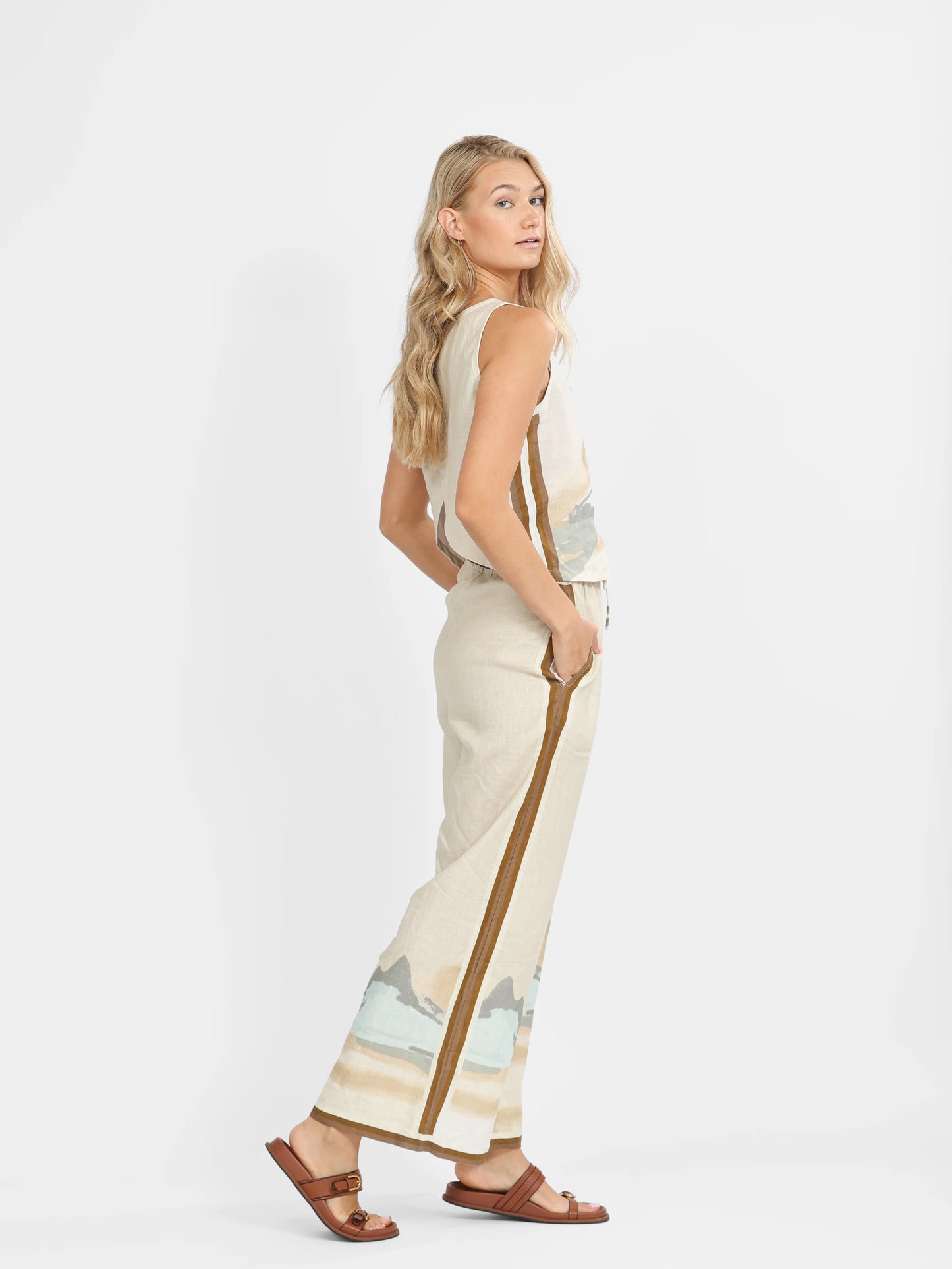 LINEN PANT IPANEMA BEIGE