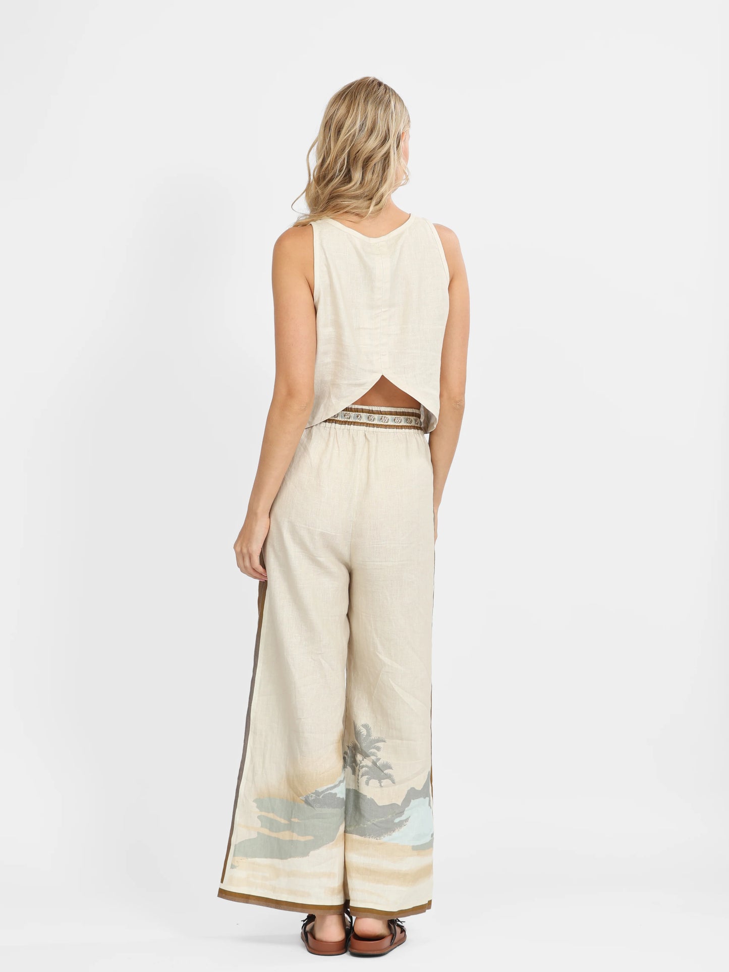 LINEN PANT IPANEMA BEIGE