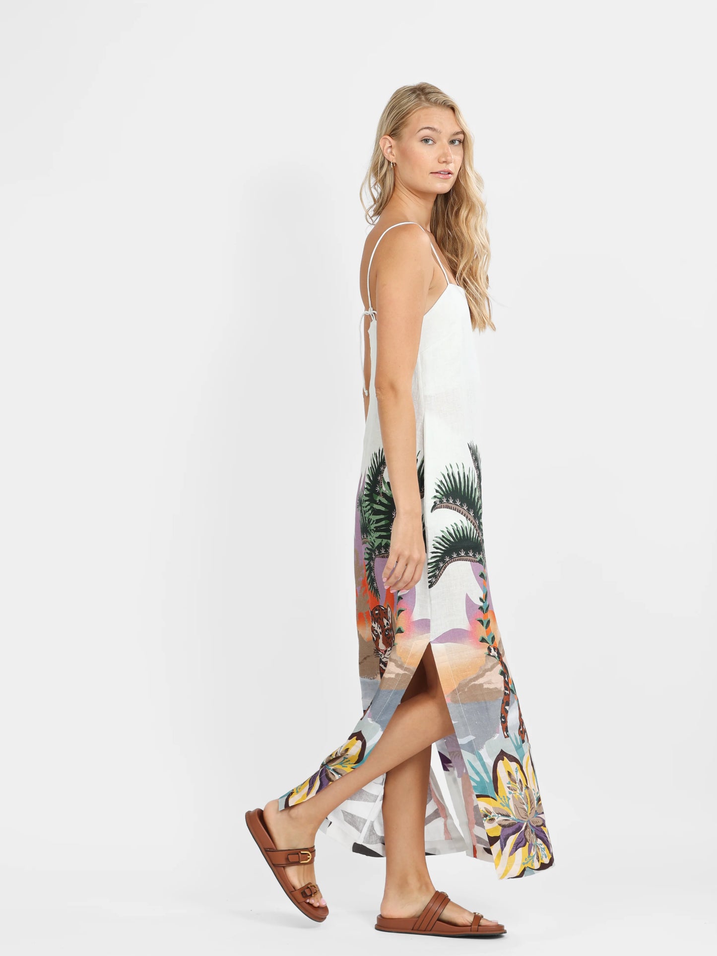 LONG DRESS IPANEMA WHITE