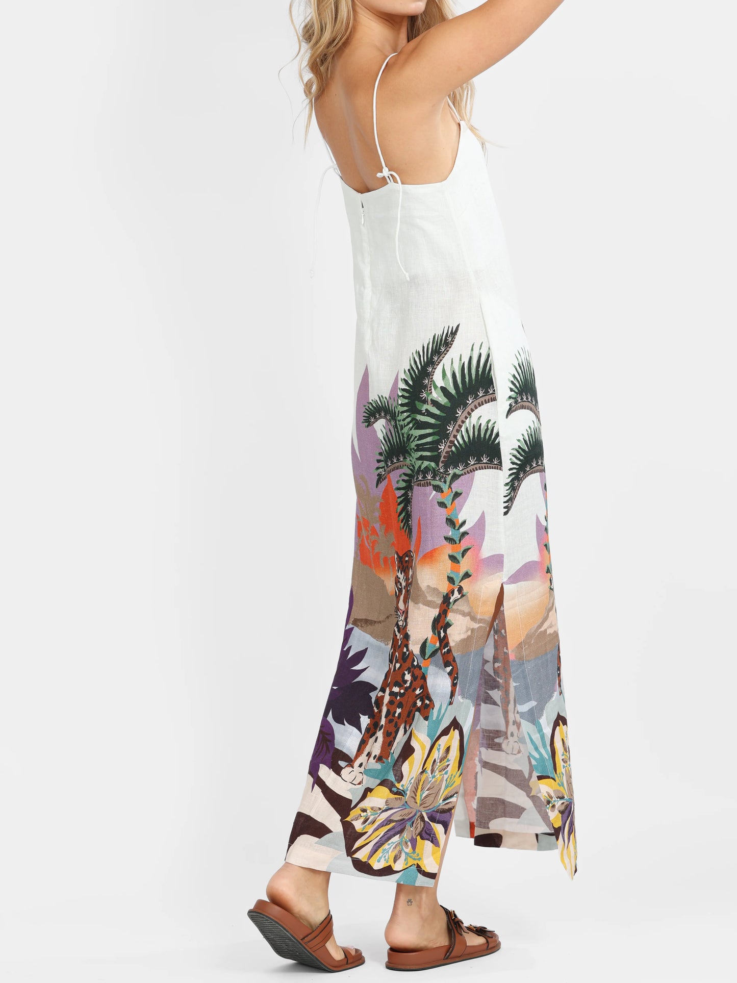 LONG DRESS IPANEMA WHITE