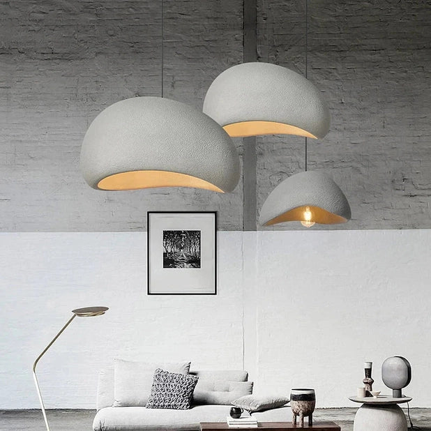 Wabi Sabi Pendant Light-White