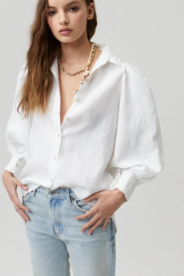 Linen Shirt - White