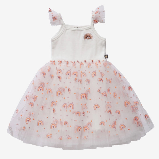 Han Frill Tutu Dress- White
