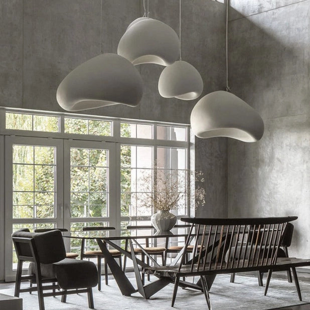 Wabi Sabi Pendant Light-White