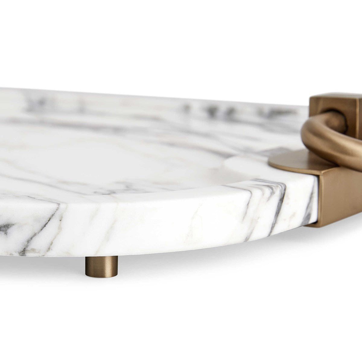 HIPPODROME TRAY - ARABESCATO MARBLE