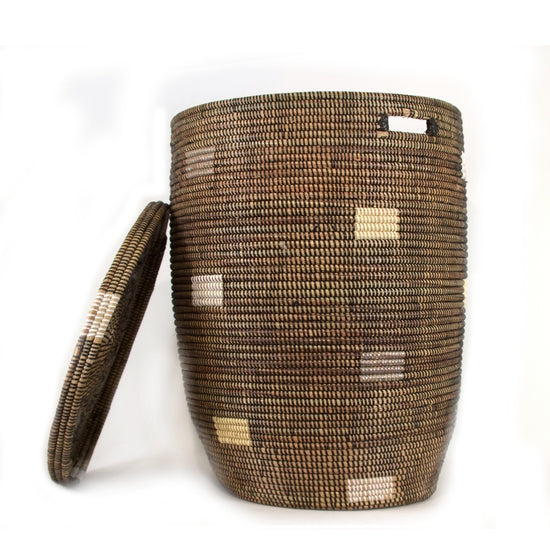 Senegalese Hamper - Black and Natural