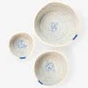 Amari Bowl - Blue (Set of 3)