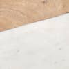 White Marble Round Wood Cutting Board