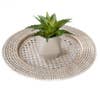 Rattan Open Weave Charger