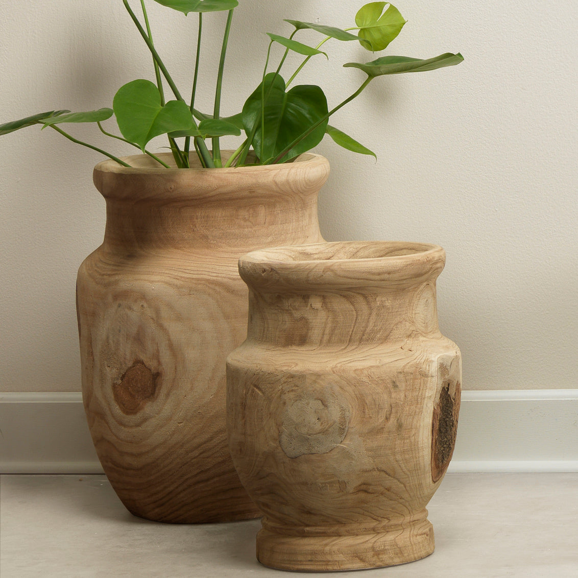 Laguna Wooden Vase D