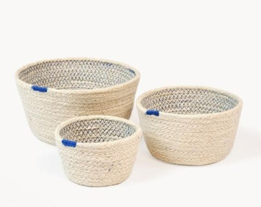 Amari Bowl - Blue (Set of 3)