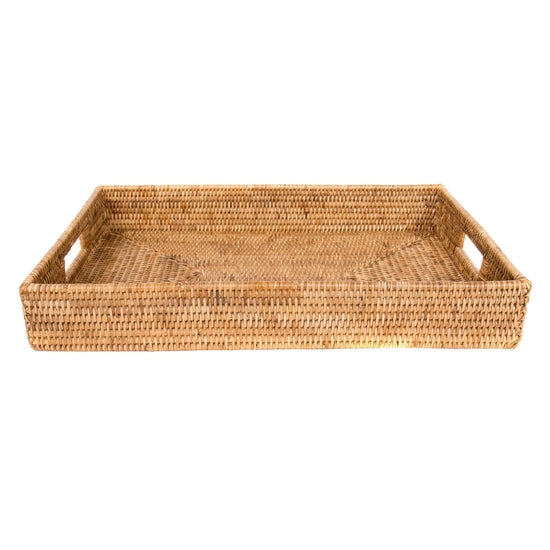 Rattan Rectangular Tray