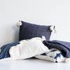 Hand Woven Cyane Pillow