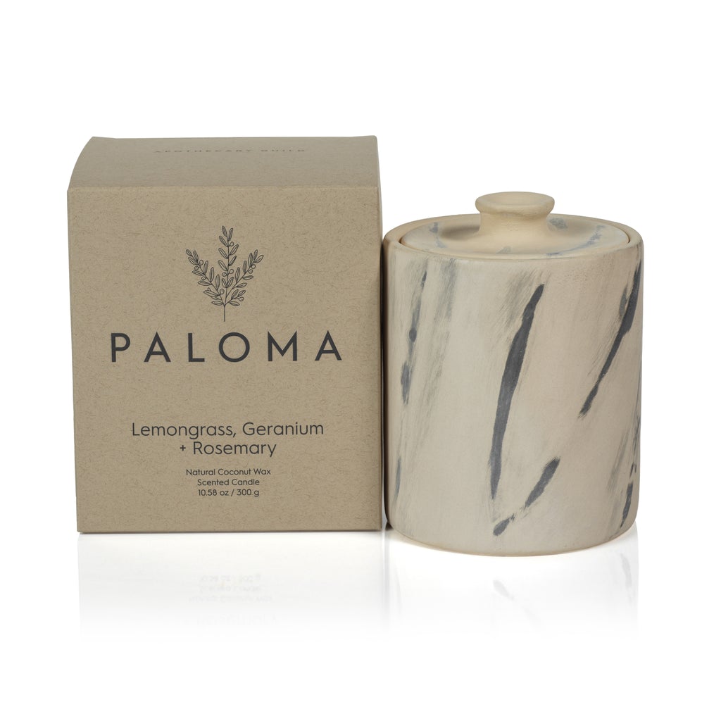 Paloma Scented Candle in Clay Jar