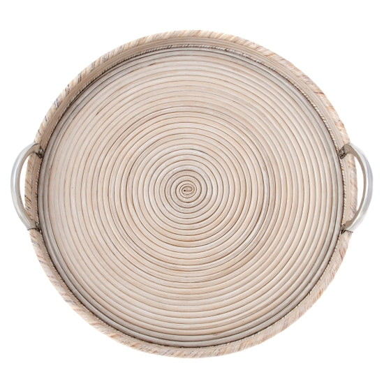 Artifacts Rattan Sattu Collection Round Tray