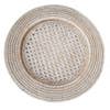 Rattan Open Weave Charger