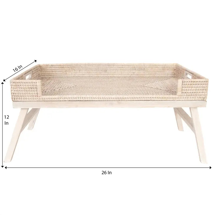 Rattan Breakfast Tray/Table