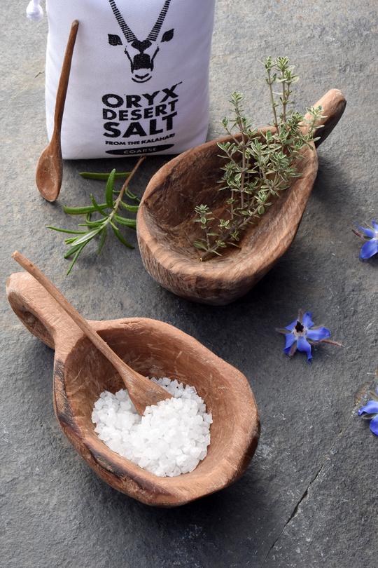 NEW!Wild Olive Wood Spice Bowl
