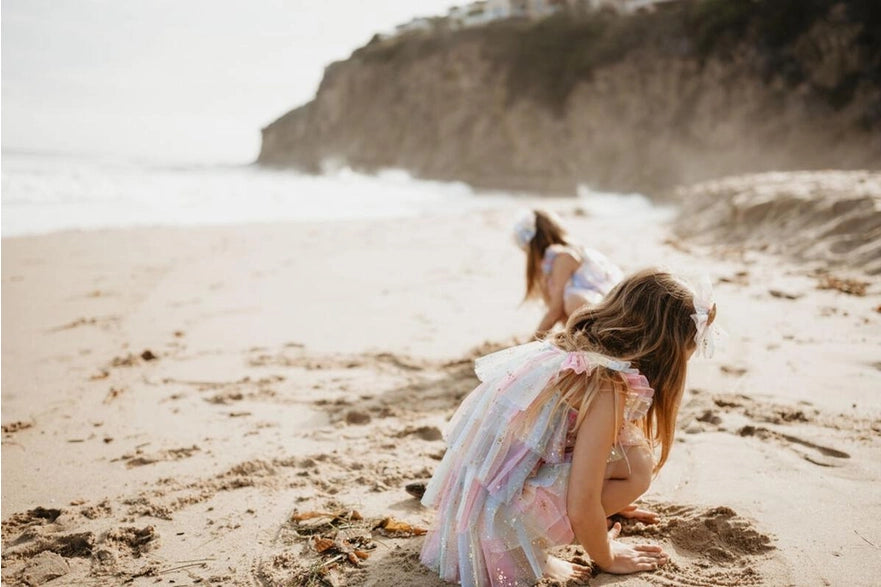 Layered Dress-Peach Star
