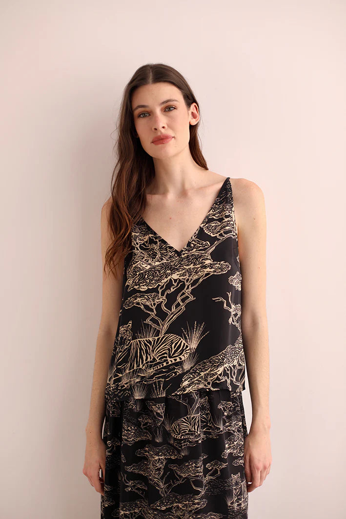 TANK TOP SAFARI BLACK