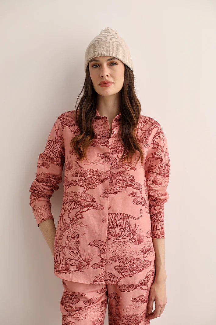 SHIRT SAFARI PINK