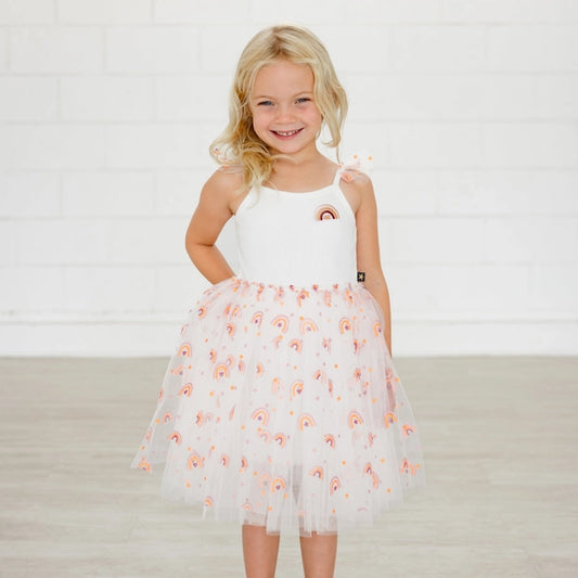 Han Frill Tutu Dress- White