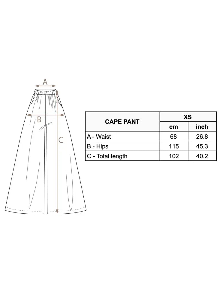 Cape Linen Pants - Natural