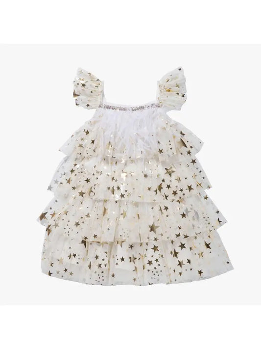 Layered Dress-Ivory Star