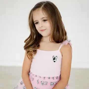 Han Frill Tutu Dress- Pink