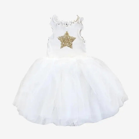 Ph Star Tutu Dress- Ivory