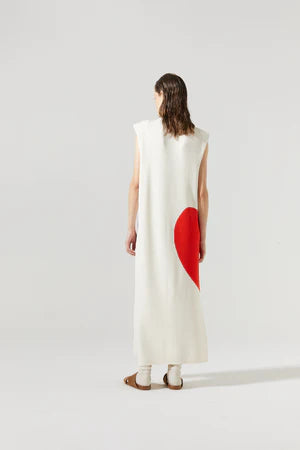 Love Knitted Dress - Off-White