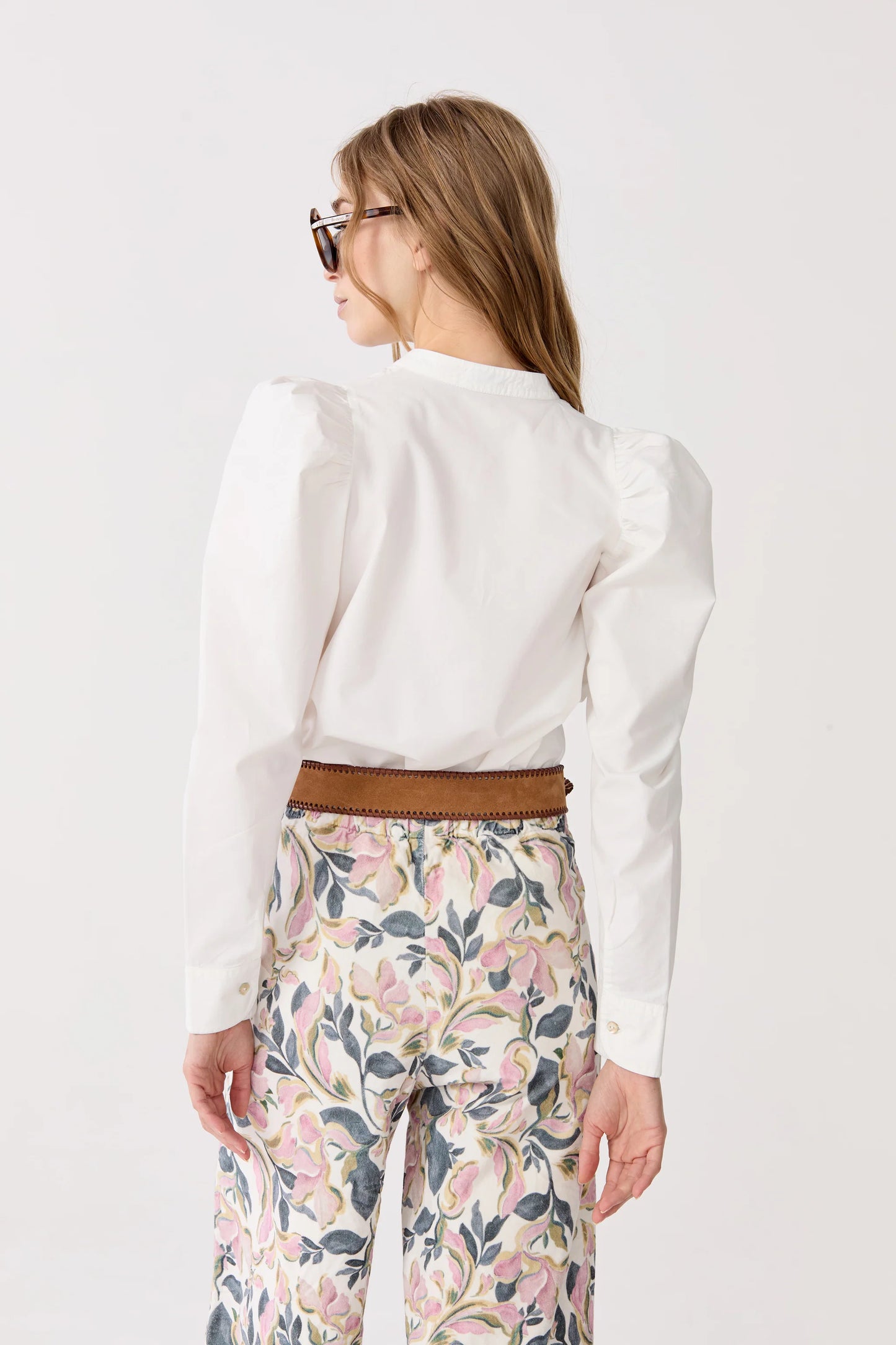 LILIUM POPLIN SHIRT - OFF WHITE