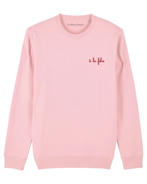 Sweatshirt “Madness”- Pink