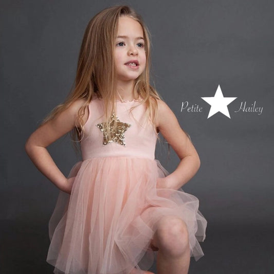 Ph Star Tutu Dress- Pink