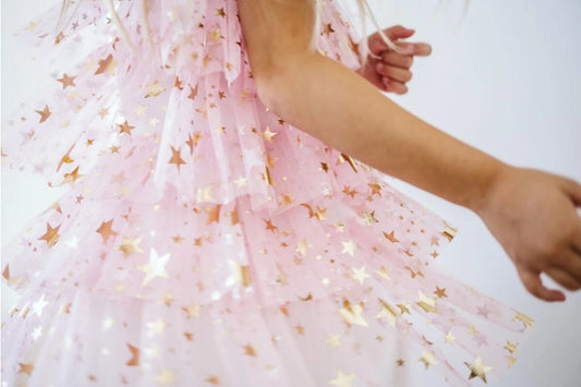 Layered Dress-Pink Star