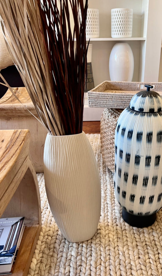 Nerina Vase Beige