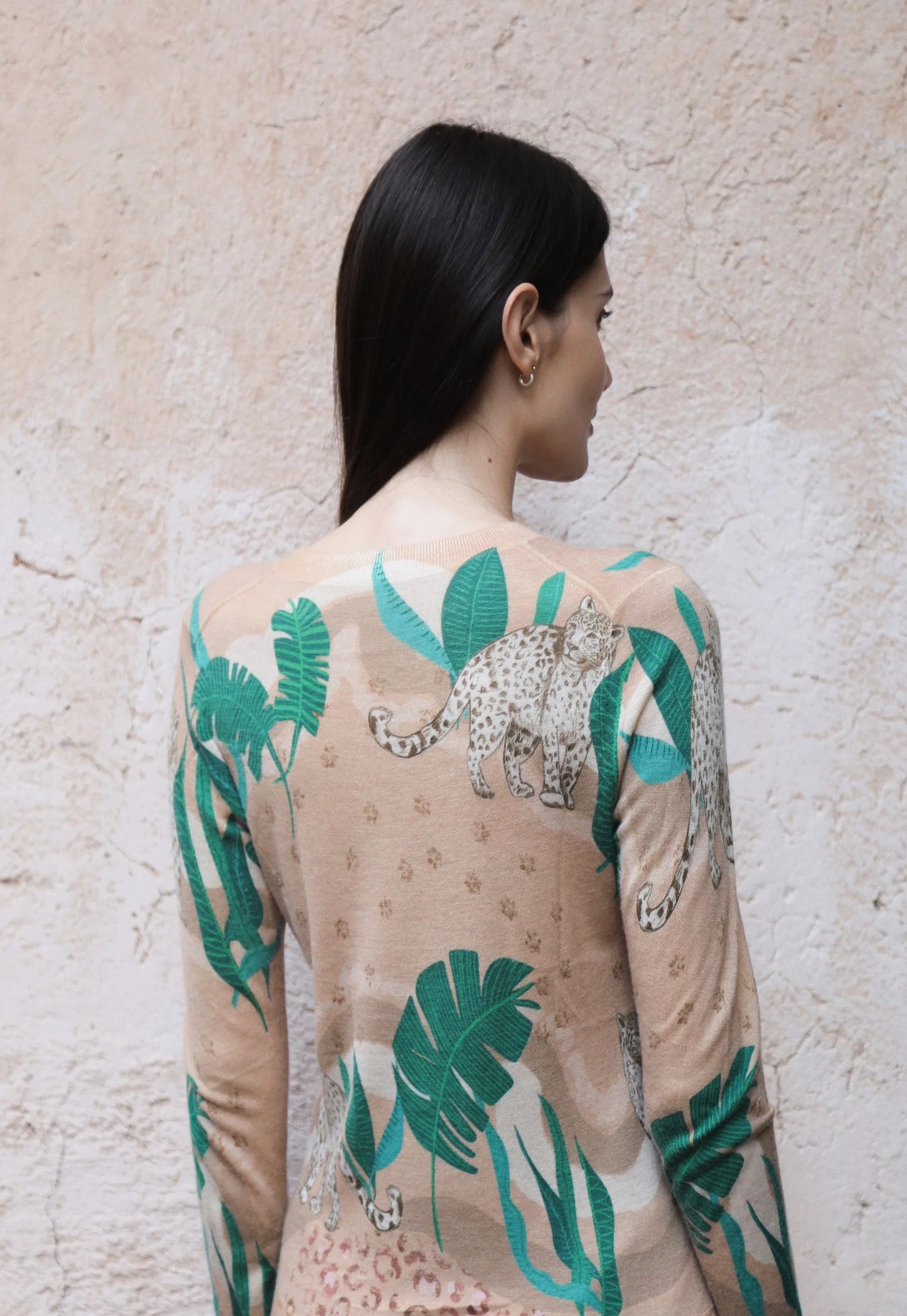 SWEATER CASHMERE JUNGLE D' AMOUR