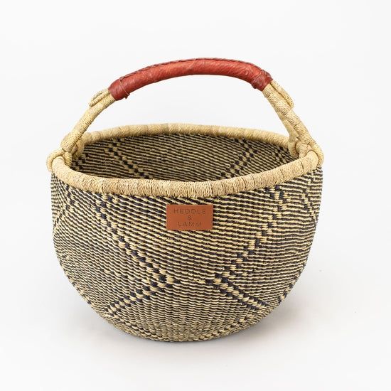 Anu Bolga Basket - Brown Handle