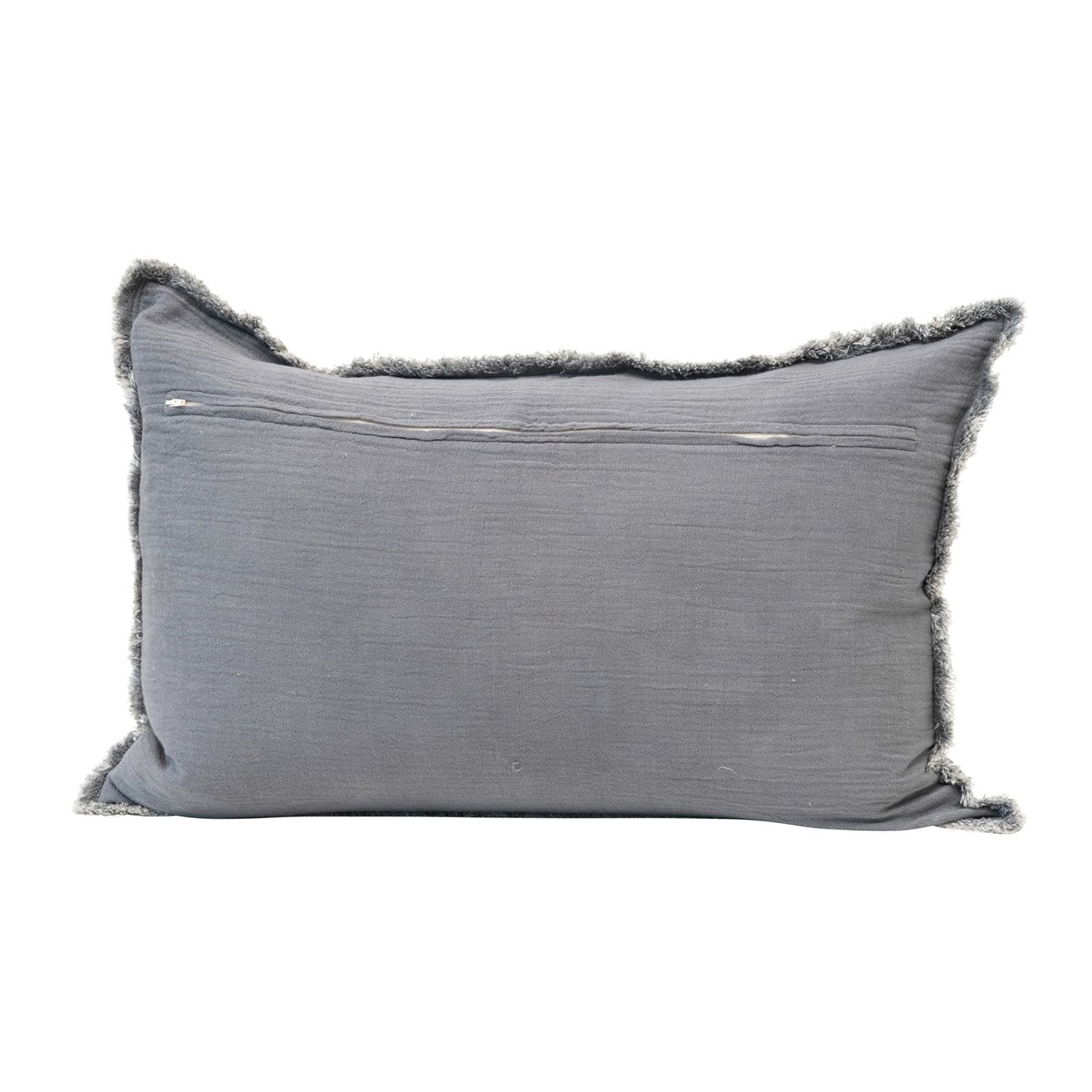 NEW! Linen Blend Lumbar Pillow