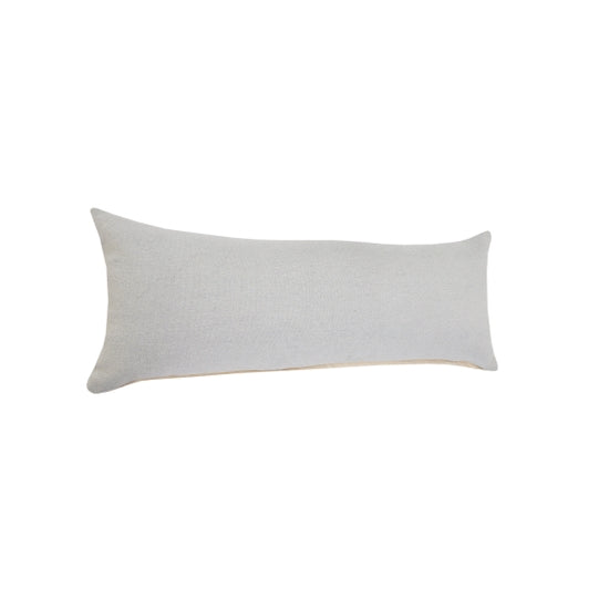 Soft Gray Solid Throw Pillow